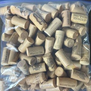 WINE BOTTLE CORKS — 100-115 Nice Variety for Crafting